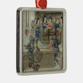 ジェイクスde Lalain (velのFr.16830 f.16vの記録 メタルオーナメント (右)