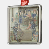 ジェイクスde Lalain (velのFr.16830 f.16vの記録 メタルオーナメント (左)