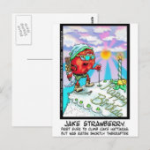 ジェイク・ストロベリー　ファニー・デザート・ギフト＆リンク ポストカード (正面/裏面)