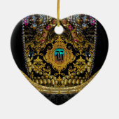 ジェイグラナウエレガントモノグラム セラミックオーナメント (裏面)