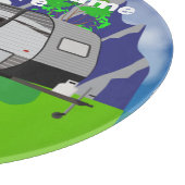 ジェイコジェイフライトハッピーキャンパーズデザイン カッティングボード (角)