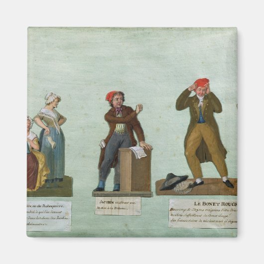 ジェイコビン編み物 マグネット (正面)