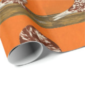 ジェイコビン・ピジョン・レッド・スプラッシュ ラッピングペーパー (ロールコーナー)