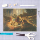 ジェイコブと天使はグスターブ・モロー 薄葉紙 (クラフト)