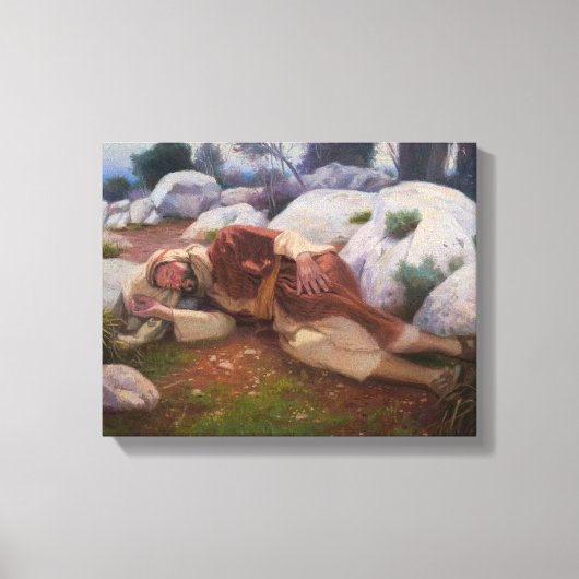 ジェイコブのレストキャンバス印刷 キャンバスプリント (正面)