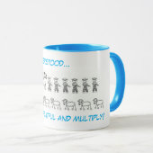 ジェイコブは理解した…2トーンのコーヒーマグ マグカップ (正面右)