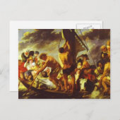 ジェイコブジョルダン – フェリーボートからアントワープ ポストカード (正面/裏面)