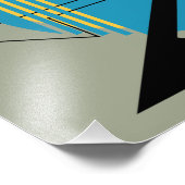 ジェイコブセンオマージュミッドセンチュリーデザイン フォトプリント            (角)