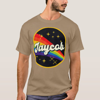ジェイコブレインボーイン宇宙ヴィンテージスタイル Tシャツ