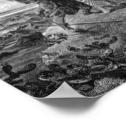 ジェイコブレスリングとエンジェルグスターブドーア1855 ポスター (角)