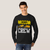 ジェイコブ建築クカスタムルーダンプトラック Tシャツ (正面フル)
