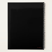 ジェイコブ・コワルスキー幻想的なビーストヴィンテージポスター プランナー手帳 (裏面)