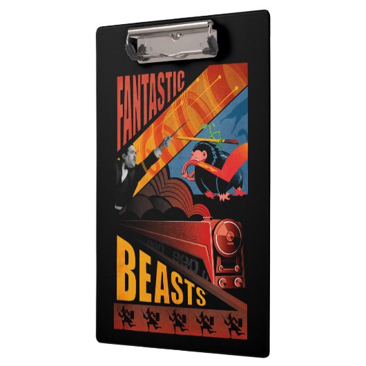 ジェイコブ・コワルスキー・ファンタスティック・ビーツ・ビンテージ・ポスター クリップボード (左)