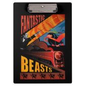 ジェイコブ・コワルスキー・ファンタスティック・ビーツ・ビンテージ・ポスター クリップボード (正面)