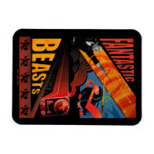 ジェイコブ・コワルスキー・ファンタスティック・ビーツ・ビンテージ・ポスター マグネット (横)