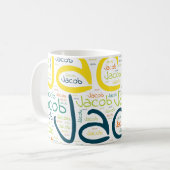 ジェイコブ コーヒーマグカップ (正面左)