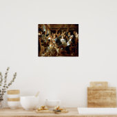 ジェイコブ・ジョルダン豆王の饗宴 ポスター (キッチン)