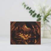 ジェイコブ・ジョルダン – キューピッドとサイチェの愛 ポストカード (スタンド正面)