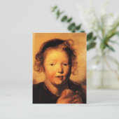 ジェイコブ・ジョルダン – 子供の頭 ポストカード (スタンド正面)