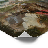 ジェイコブ・パティニール – 聖なる聖人の風景 ポスター (角)