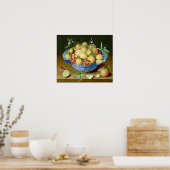 ジェイコブ・ファン・ハルスドンまだレモンと生活,オレンジ ポスター (キッチン)