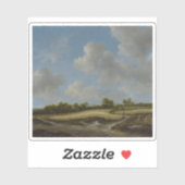 ジェイコブ・ファン・ルイスダエル – ウィートフィールドを持つ風景 シール (シート)