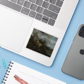 ジェイコブ・ファン・ルイスダエル – 水門との橋 シール (ノートパソコンとiPhone)