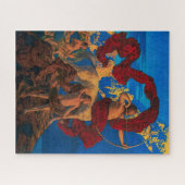 ジェイソンとその先生 |マックスフィールドパリシュ | ジグソーパズル (横)