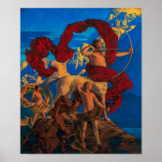 ジェイソンとその先生 |マックスフィールドパリシュ | ポスター (正面)