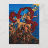 ジェイソンとその先生 |マックスフィールドパリシュ | ポストカード (正面)