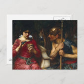 ジェイソンとメデア ポストカード (正面/裏面)