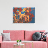 ジェイソンと彼の先生バイマックスフィールドパリ キャンバスプリント (インサイチュ (リビング))