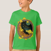 ジェイソンの月の人の裏声のワイシャツ Tシャツ (正面)