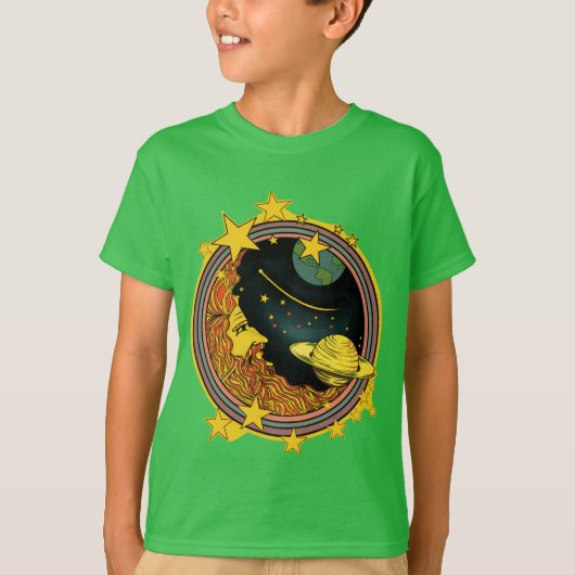 ジェイソンの月の人の裏声のワイシャツ Tシャツ (正面)