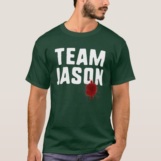 ジェイソンサポーター面白グッズ Tシャツ (正面)