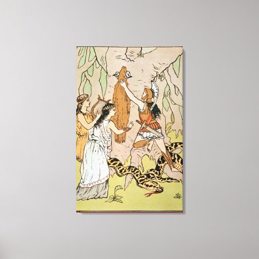 ジェイソンシーズザゴールデンフリース キャンバスプリント (正面)