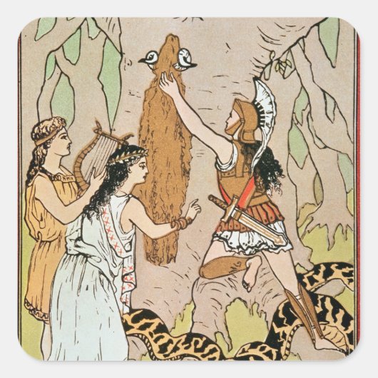 ジェイソンシーズザゴールデンフリース スクエアシール (正面)