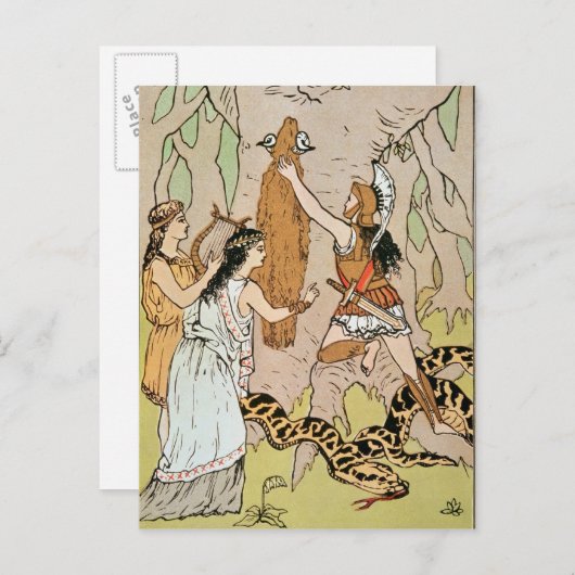 ジェイソンシーズザゴールデンフリース ポストカード (正面/裏面)