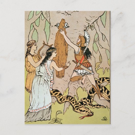 ジェイソンシーズザゴールデンフリース ポストカード (正面)