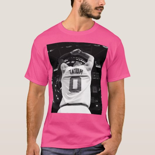 ジェイソンタトゥム白黒 Tシャツ (正面)