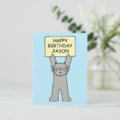 ジェイソンハッピーバースデー ポストカード (スタンド正面)