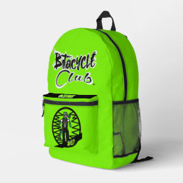 ジェイソンライム プリントバックパック