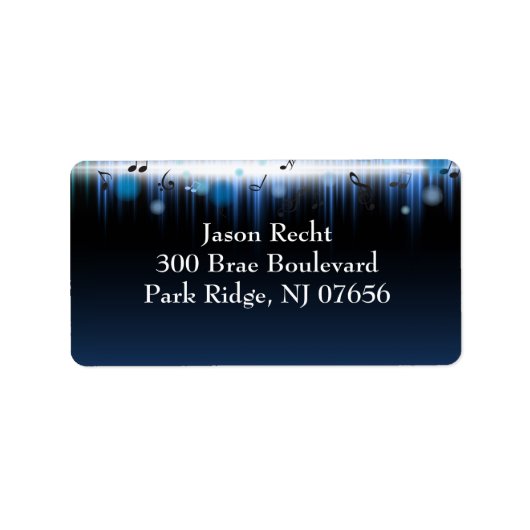 ジェイソン差出人住所ラベル1 ラベル (正面)