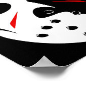 ジェイソン・ホッケーマスクハロウィーン金曜日13日 ポスター (角)