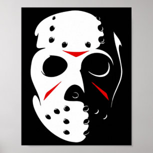 ジェイソン・ホッケーマスクハロウィーン金曜日13日 ポスター