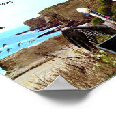 ジェイソン・T・レンシュ『重い羽毛』 ポスター (角)