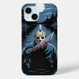 ジェイソンVoorheesキャンプクリスタルレイクiPhone /iPadケース iPhone 15ケース