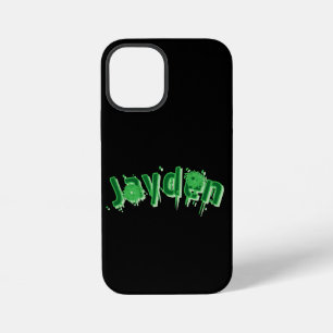 ジェイデン 名前 緑 iPhone 12 MINIケース