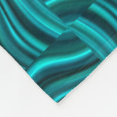 ジェイドとブラック フリースブランケット (角)