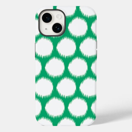 ジェイドアジアムーズイカットドット Case-Mate iPhoneケース (裏面)